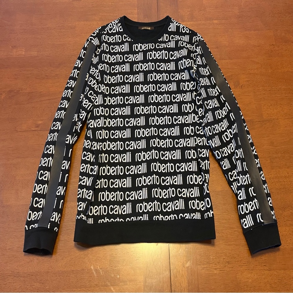 Roberto Cavalli Printed Sweatshirt Men’s Medium